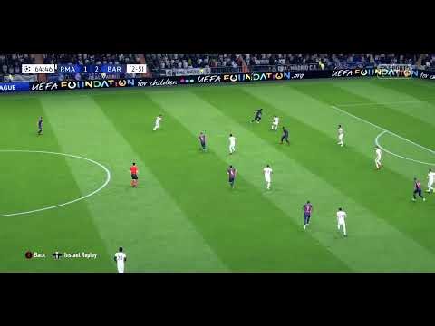 Barcelona vs Real Madrid 🔥 Champions League Battle | Career Mode S6 Highlights | FIFA 19