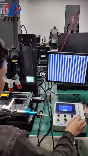 #ZJWY #iPhone #tools #LS26 How to repair iPhone 12promax lines quickly by laser machine EN-LS26. The fewer lines on the screen represent the higher success rate of repair, and the more lines, indicating that the damage of the screen is more serious, so it is not recommended to repair the screen with many lines. | ZJWY Mobile phone LCD bonding machine and laser machine factory