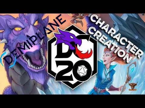 Tales from the Hairy Coo Ep2 DC20 Demiplane Character Creation | #dc20 ⁨‪@Demiplane‬ ‪@DC20TTRPG‬