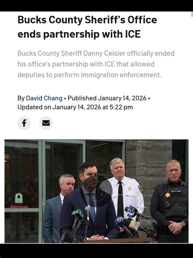 Former Sheriff Fred Harran signed the 287(g) agreement with ICE last spring, triggering widespread backlash and a lawsuit from the American Civil Liberties Union of Pennsylvania that argues Harran did not have the authority to enter into the agreement without the approval of county commissioners. In October, a judge upheld Harran’s authority and rejected a preliminary injunction order seeking to stay implementation of the program. The contract, under the task force model adopted by Harran, allow