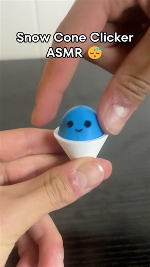 3D Printed SNOW CONE Clicker ASMR 😴