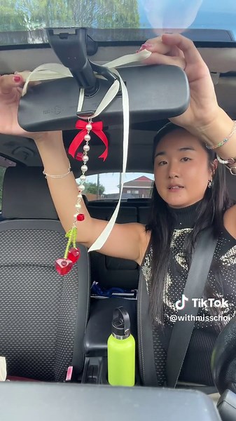 DIY Rear-View Mirror Charms