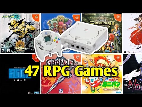 Best 47 RPG Games for Dreamcast