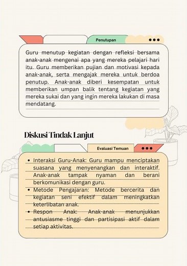 [Contoh] Laporan Observasi Praktik Pembelajaran