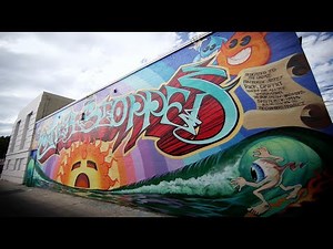 CBS Crew Rick Griffin Tribute Mural