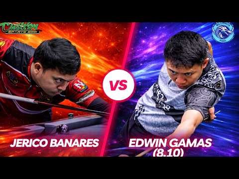 🔴BILLIARDS | JERICO BANARES VS EDWIN GAMAS(8,10) | RACE 19