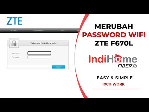 How to Change ZTE F670L Wifi Password
