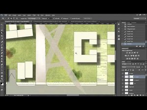 Urbanism Plan Photoshop Post Production
