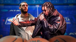 Lonzo Ball, LiAngelo Ball share eye-catching moment during 'Tweaker' performance