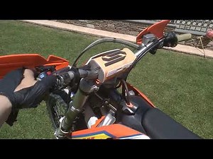 KTM EXC 400 START UP