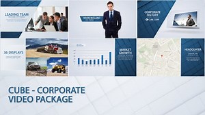 Download Cube - Corporate Video Package - FREE Videohive - aedownload.com
