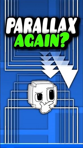 HOW TO MAKE PARALLAX IN GEOMETRY DASH AGAIN? #geometrydash #gd #shorts #games