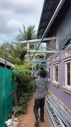 16K views · 113 reactions | Techniques To Install Roof Truss | Daily Works CVR | Facebook