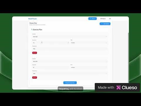 Nutritrak Demo