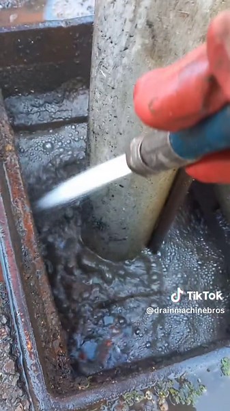 Concrete Road Gully Cleaning with Jetting | Drain Machine Bros