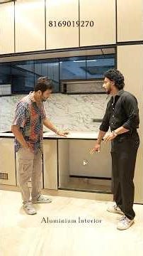 தமிழகத்தை கலக்கும் அலுமினியம் Modular Kitchen/ Aluminium Interior! Modular Kitchen #chennai #kitchen