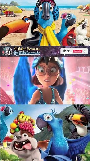 Linda Gunderson Blu Luiz Rio Animation Onisqd Amv #Shorts