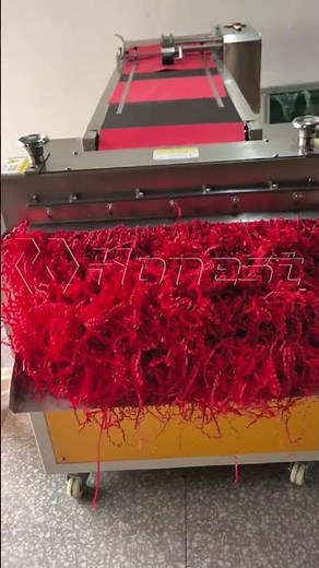 Crinkle Paper Making Machine | Cutting and Crinkling