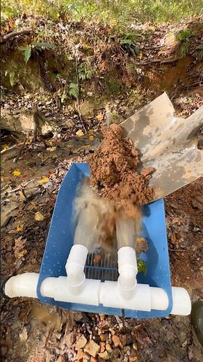 Awesome Gold Testing Hopper Attachment for a Sluice Box by Prospectors Dream Dream Mat