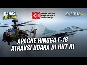 52 Alutsista TNI Meriahkan Perayaan HUT ke-80 RI