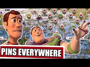 I'm addicted to planning my empire with PINS