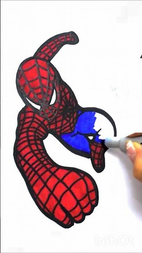 How To Draw Spider-man 4 suits #spiderman4 #drawings #shorts #shortsvideos #art #howtodraw