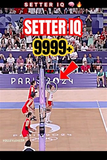 Setter iq 9999+ 🤯🔥 #volleyball #fifa #fifa2026 #viral #trending #aura #volley #youtubeshorts