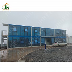 [Hot Item] Dormitories Temporary Offices Homes Casas Prefabricated Detachable Container House Demountable Prefab Garage Carport