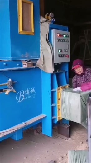 Hydraulic Rice Husk Baler Machine