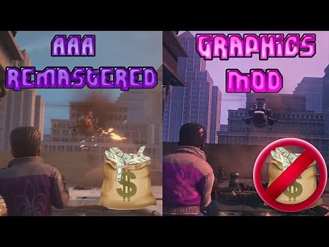 AAA Remastered Vs Graphics mod - #1 - Saints Row 3 [4K 60FPS]