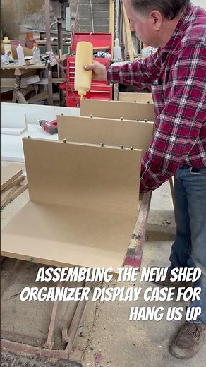 Hang this up is introducing a new cubby ￼ display. #shedorganization