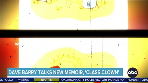 DAVE BARRY TALKS NEW MEMOIR, ‘CLASS CLOWN’: ABC's Danny New TV spoke with the author and columnist about his new memoir that dives into his legendary career. | World News Now