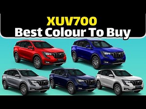 Mahindra XUV700 Colour Options | Mahindra XUV700 Best Color to Buy #XUV700colours
