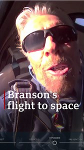 777K views · 9.1K reactions | “I’ve done some ridiculous things in my lifetime… That was truly, truly, truly ridiculous.” Billionaire Sir Richard Branson has flown to an altitude of nearly 90km (56 miles) above the Earth - making him the first of the space tourism entrepreneurs to enjoy a successful flight to space.  https://bbc.in/36uLgC8 | BBC News | Facebook