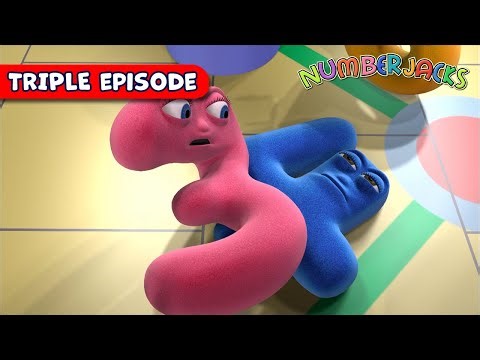 4 He’s a Jolly Good Fellow – Boxing Day – Out of Order | Numberjacks TRIPLE Full Episodes