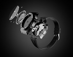 Watch 3D Explode Animation - Dot Render