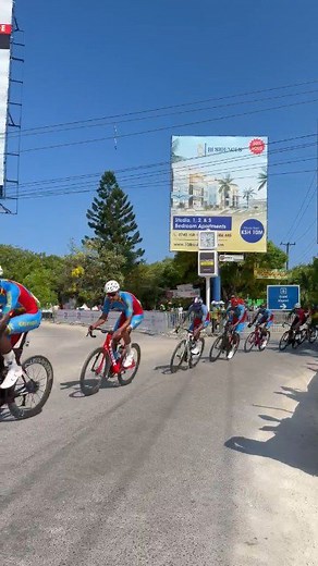 Eritrean boyz leading such an alpha move on this cycling tour #Eritrea #Asmara @highlight | Beny Eritrea