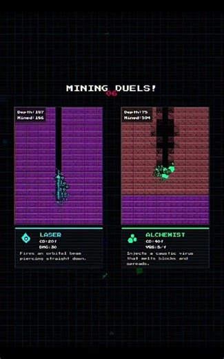 Laser vs Alchemist | Mining Duels!