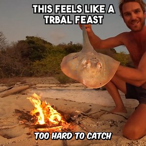 Cooking Island Food I Caught With My Own Hands! 🤯 | Back 2 Basics Adventures