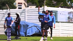 The grind is 🔛 #TeamIndia sweat it out in the nets in the lead up to the rescheduled fifth #ENGvIND Test. 💪 | Indian Cricket Team