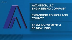 Avantech to invest $3.7M, create 65 jobs in Richland County