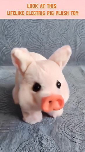 15 reactions |  Adorable Fun Comes to Life!   Realistic electric pig plush that walks, snorts & wags its tail  Interactive sounds bring endless laughter for kids and adults 笠 Soft, huggable texture — safe and cozy for playtime  Perfect gift idea for birthdays or holidays  Bring home your playful piggy companion today!  | Happy Shopp | Facebook