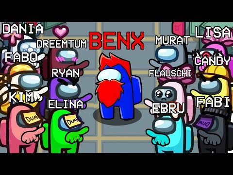 15 SPIELER SPEZIAL RUNDE mit 3 IMPOSTERN in Among Us