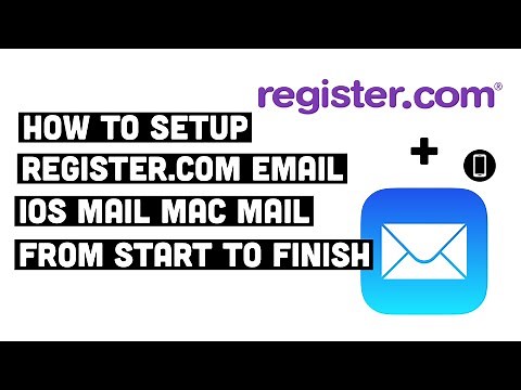 Register.com Email Setup | Email Client Setup | IPHONE | IOS MAIL | MAC MAIL | IMAP Settings!