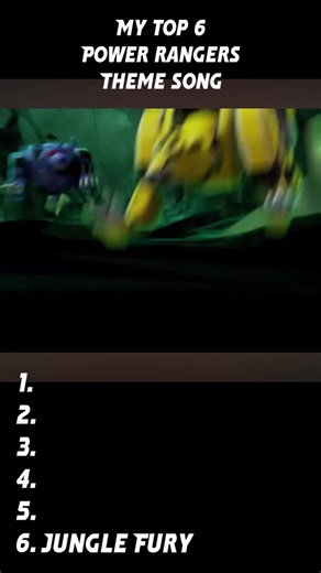 Top 6 Power Rangers Teams Ranked