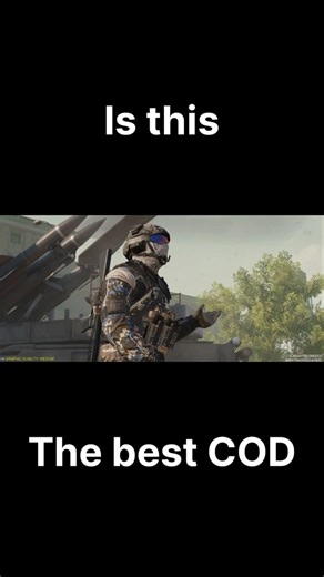 Best Call of Duty Game ever...