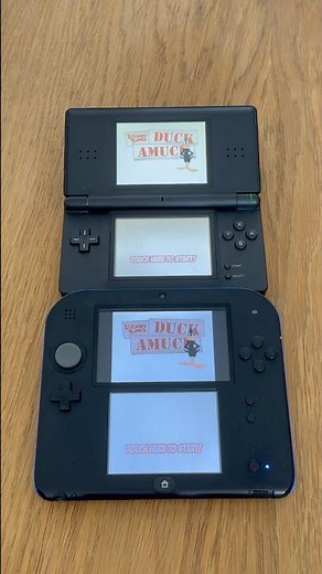 Looney Tunes Duck Amuck Nintendo DS vs 2DS #nintendo