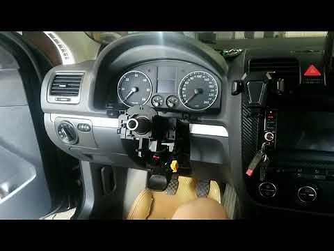 Schimb contact Vw Golf 5, Audi, Vw touran, etc. (How to change contact lock Vw, Audi)