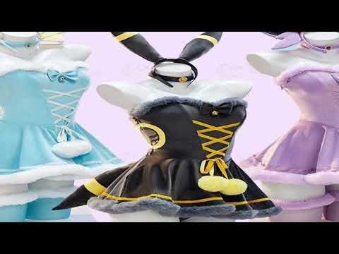 Anime prod Vaporeon Umbreon Sylveon Cosplay Costume For Halloween Christmas Festival Party Daily