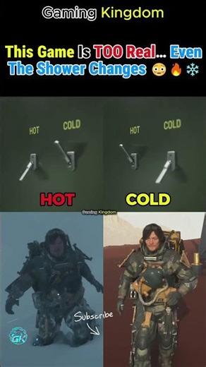 Death Stranding 2’s Shower Is TOO Real… Hot vs Cold Changes Everything! 😱#deathstranding2